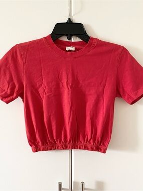 Aritzia Wilfred Piaf Crop T-shirt